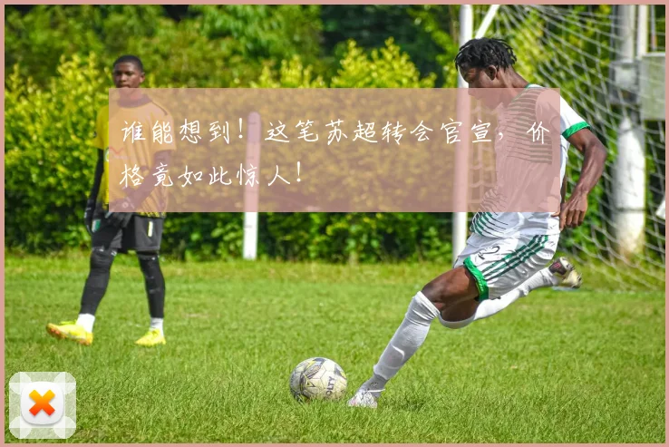 谁能想到！这笔苏超转会官宣，价格竟如此惊人！